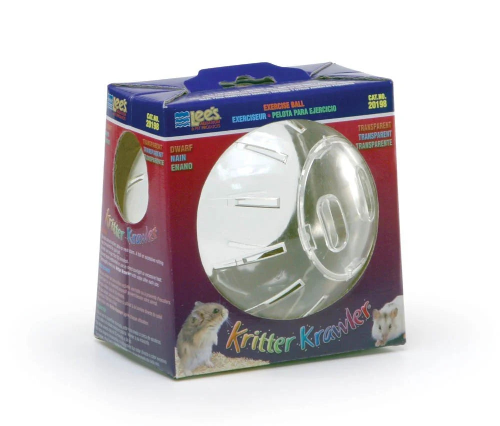 Lees Kritter Krawler Exercise Ball Clear