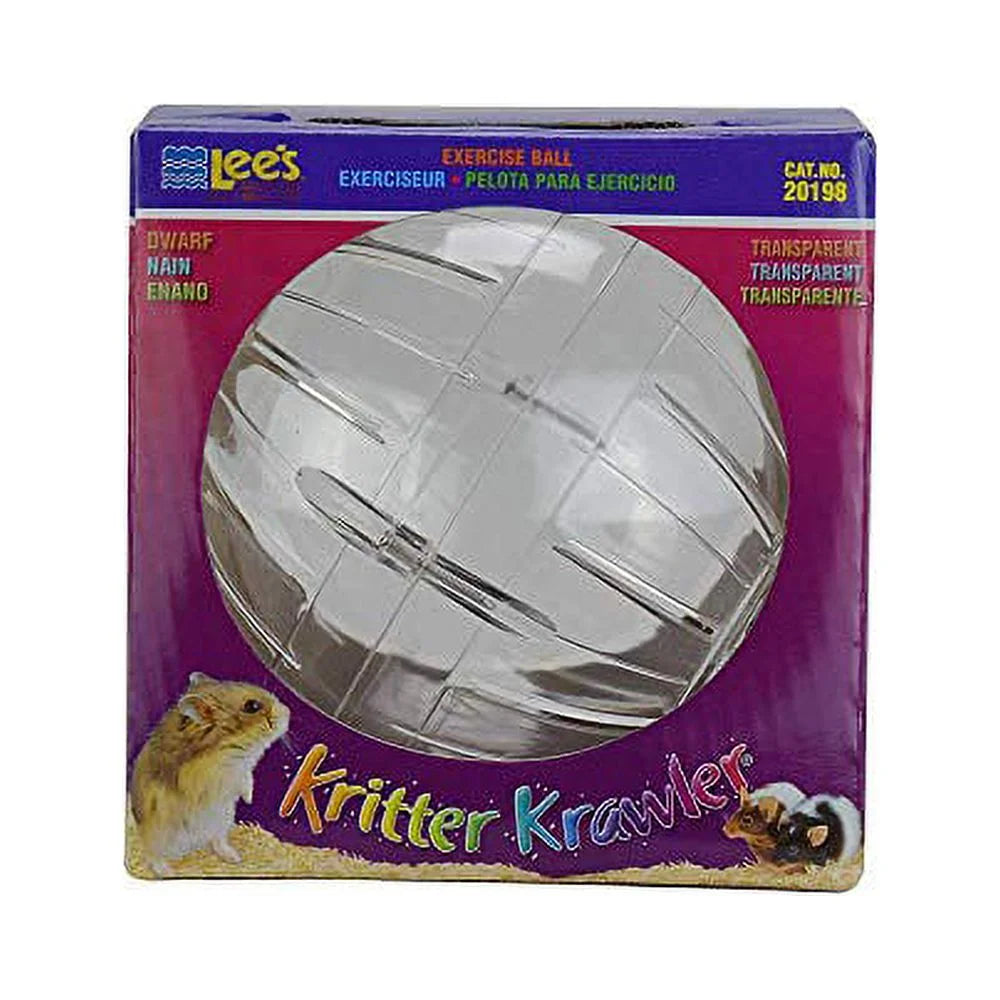 Lees Kritter Krawler Exercise Ball Clear